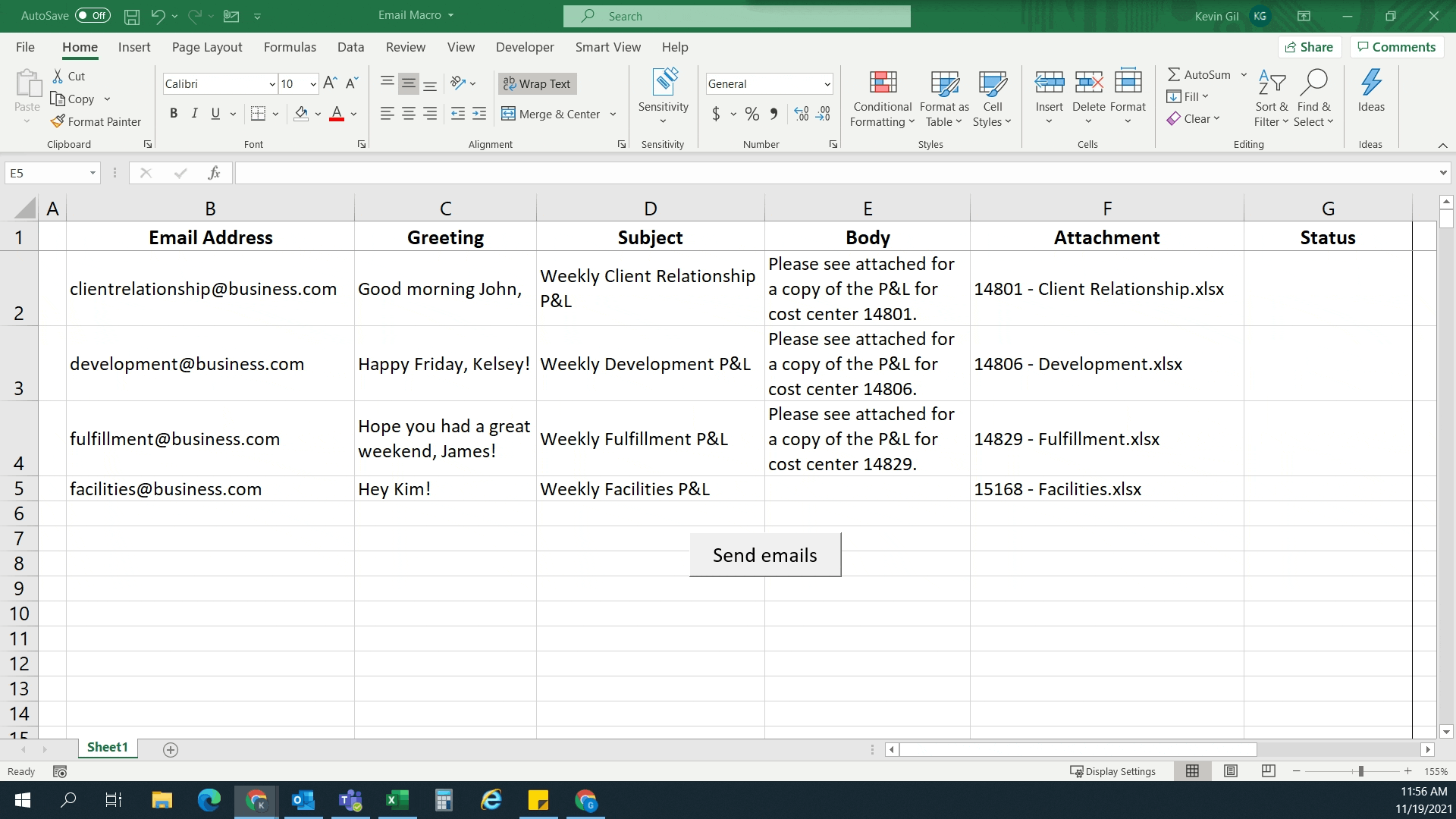 Email Automation